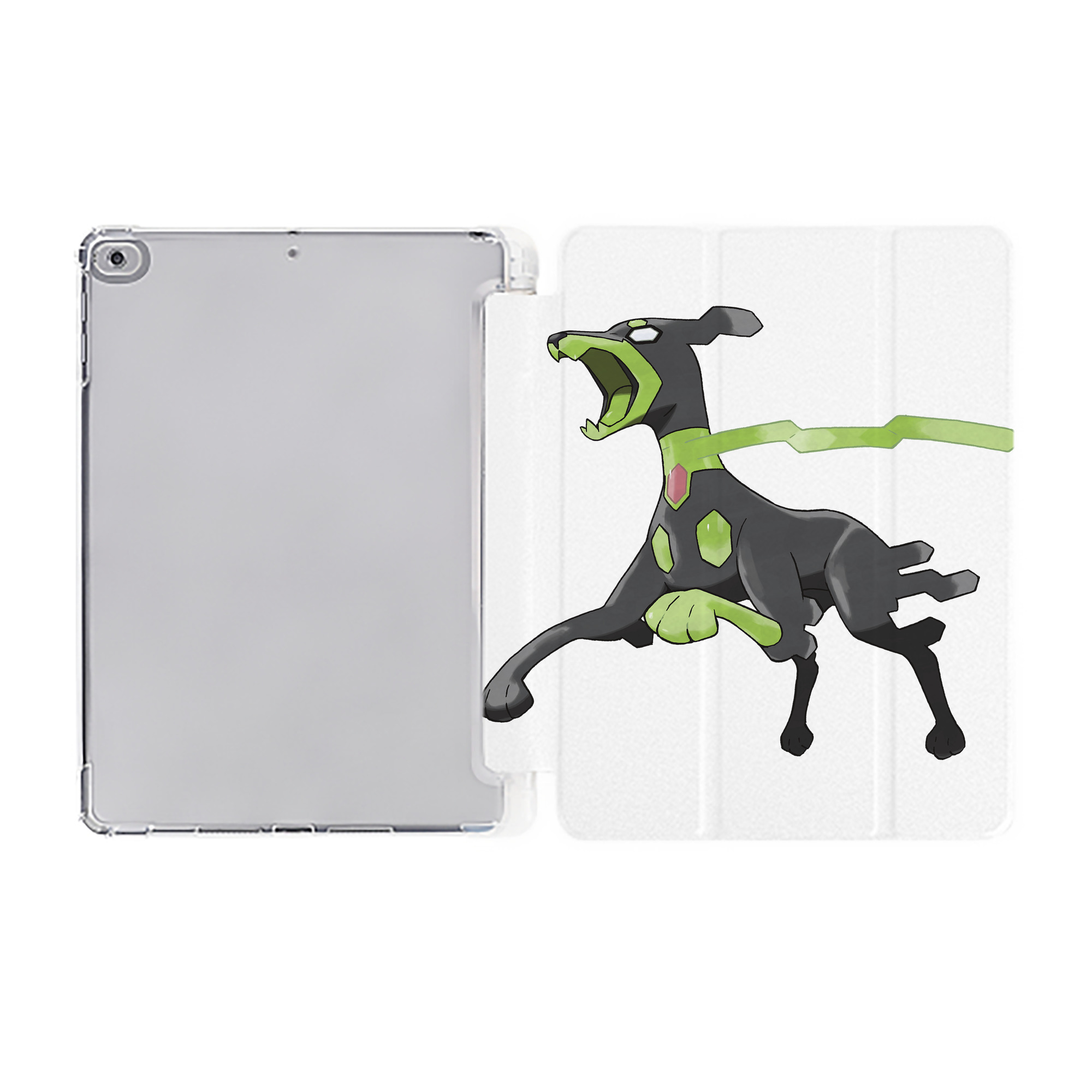 （画像用） ポケットモンスター Pokémon IPad ケース ペン収納付き 三つ折りスタンド PUレザー×シリコン 対応機種9.5/10.5/10.9インチ